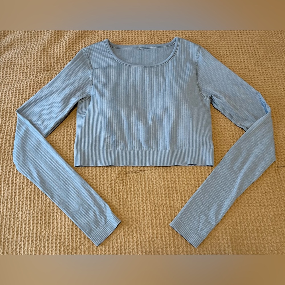 Lululemon cropped ribbed top